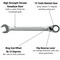 Teng Tools RATCHET SPANNER METRIC FLIP REVERSE 600508R - alternate 2